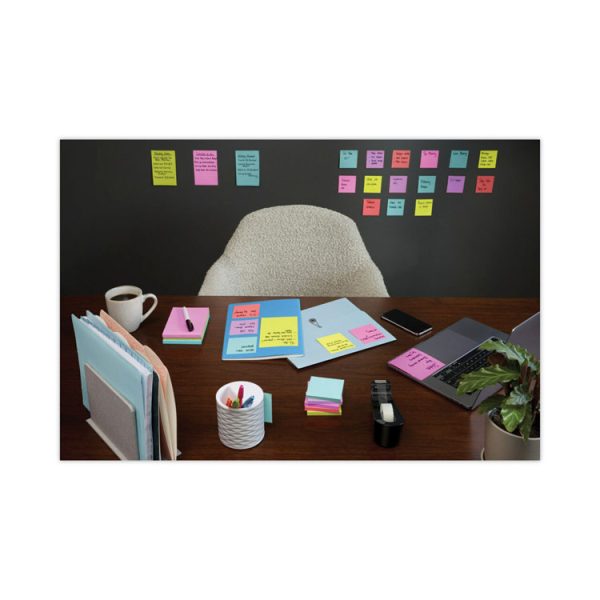 Pads in Supernova Neon Collection Colors, Note Ruled, 4" x 4", 90 Sheets/Pad, 6 Pads/Pack - Image 7