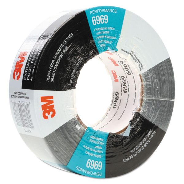 6969 Extra-Heavy-Duty Duct Tape, 3" Core, 48 Mm X 54.8 M, Silver