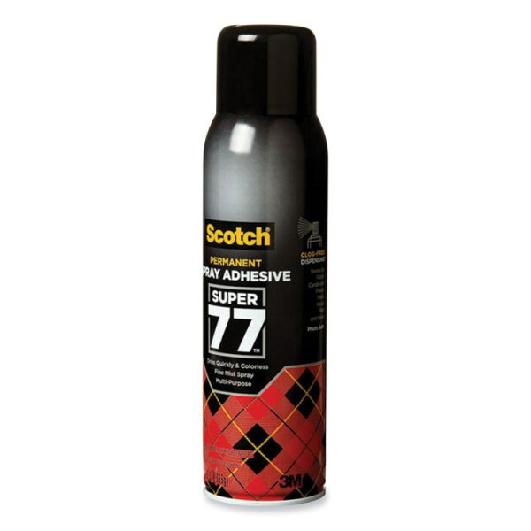 Super 77 Multipurpose Spray Adhesive, 13.57 Oz, Dries Clear - Image 4