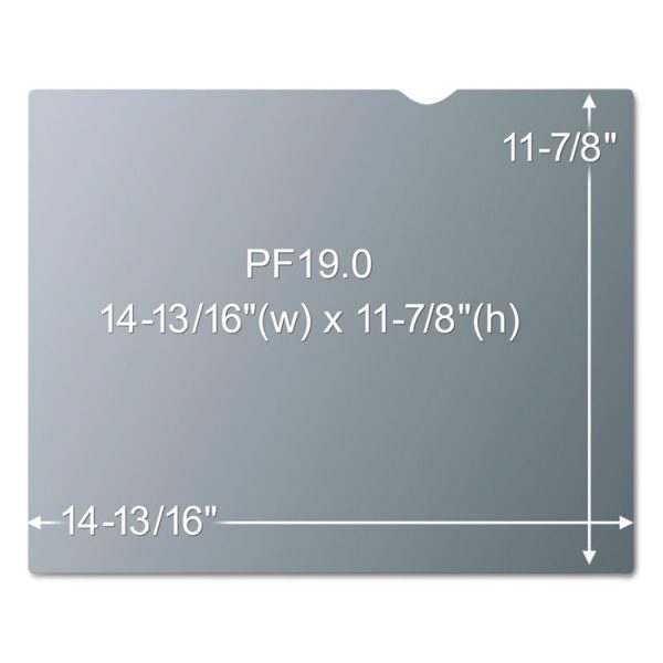 Antiglare Frameless Filter for 19" Flat Panel Monitor - Image 3