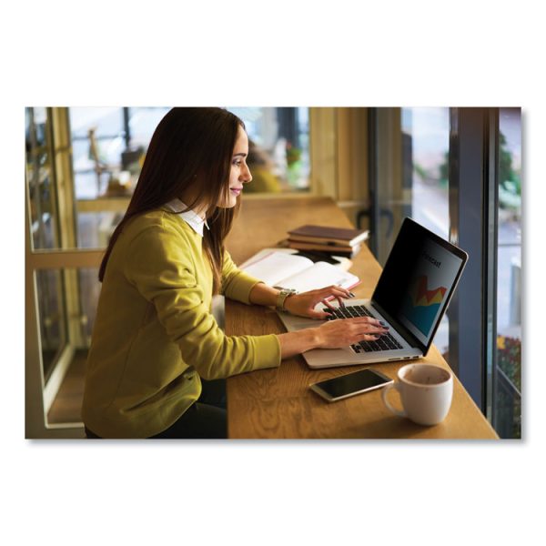 Bright Screen Privacy Filter for 12.1" Bezel Widescreen, Fits Laptop/2-in-1, 16:10 Aspect Ratio - Image 2