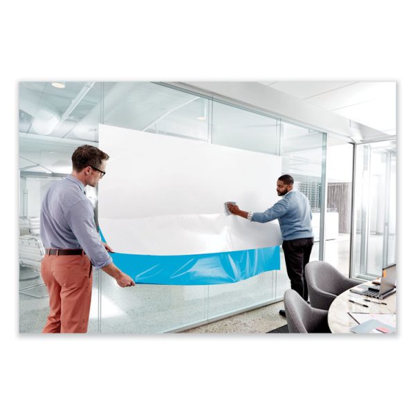 Dry Erase Surface with Adhesive Backing, 36 x 24, White Surface - Image 6