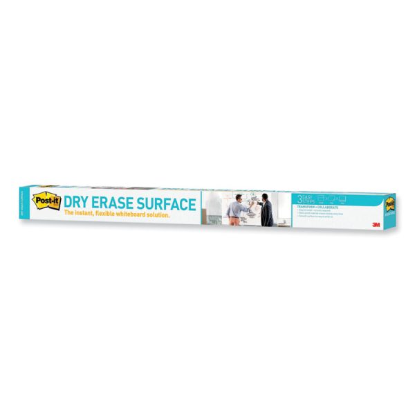 Dry Erase Surface with Adhesive Backing, 48 x 36, White Surface - Image 8