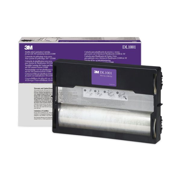 Refill For Ls1000 Laminating Machines, 5.6 Mil, 12" X 100 Ft, Gloss Clear - Image 4