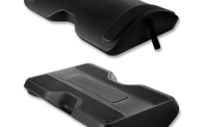 Foot Rest for Standing Desks, 19.98w x 11.97d x 4.2h, Black