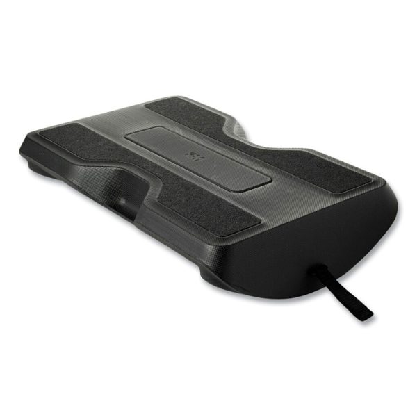 Foot Rest for Standing Desks, 19.98w x 11.97d x 4.2h, Black - Image 3