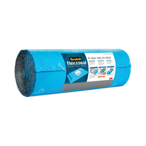 Flex And Seal Shipping Roll, 15" X 20 Ft, Blue/gray - Image 10