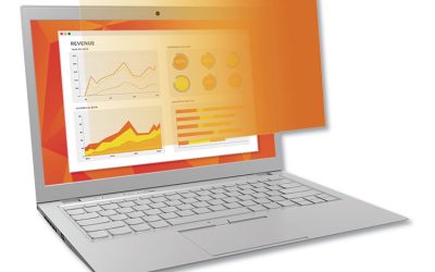 Touch Compatible Gold Privacy Filter For 13.3″ Widescreen Laptop, 16:9 Aspect Ratio