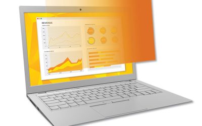 Gold Frameless Privacy Filter For 14″ Widescreen Laptop, 16:9 Aspect Ratio