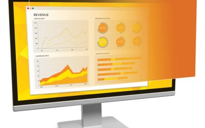 Gold Frameless Privacy Filter for 24″ Widescreen Flat Panel Monitor, 16:9 Aspect Ratio