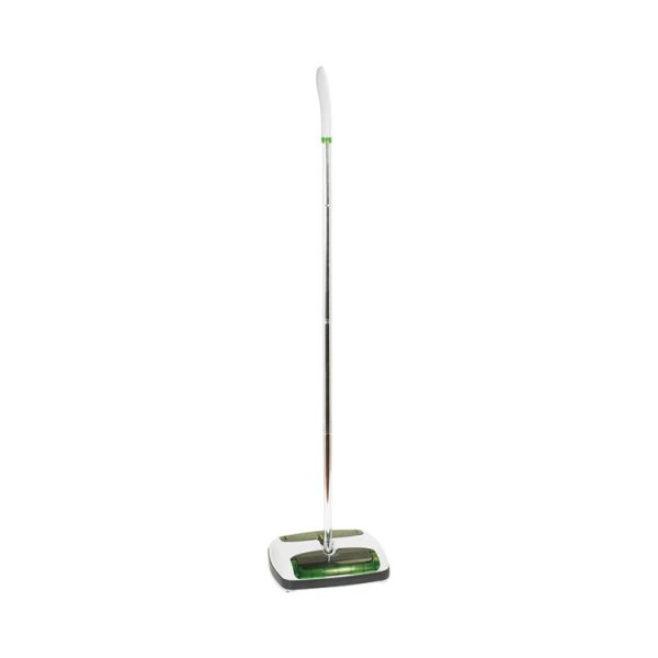 Quick Floor Sweeper, 42" Aluminum Handle, White/gray/green - Image 2