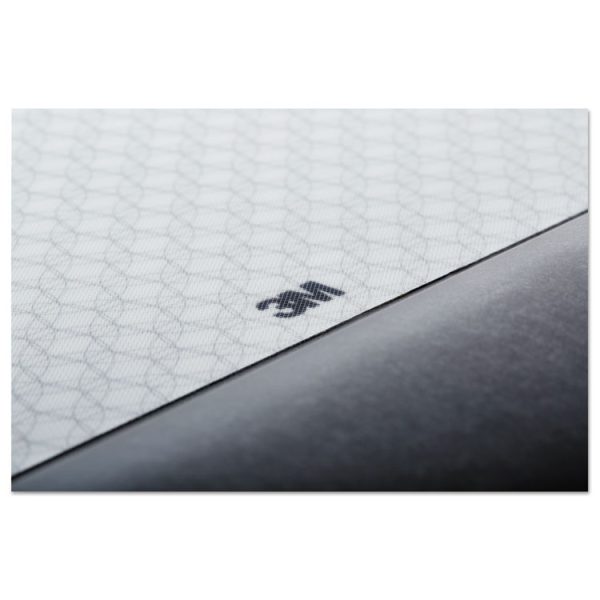 Mouse Pad with Precise Mousing Surface and Gel Wrist Rest, 8.5 x 9, Gray/Black - Image 4
