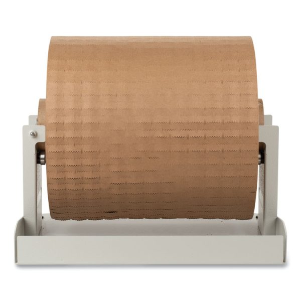 Cushion Lock Protective Wrap Dispenser, For Up To 16" Diameter X 12" Wide Rolls, Steel, Beige - Image 2