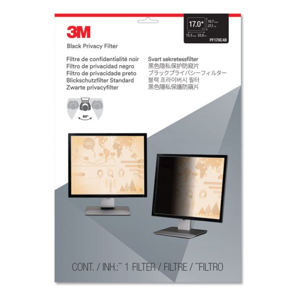 Frameless Blackout Privacy Filter for 17" Flat Panel Monitor - Image 2