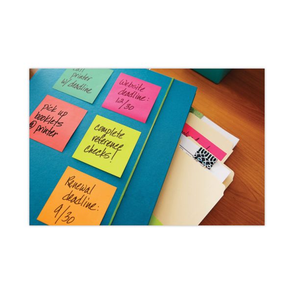 Original Pop-up Refill Value Pack, 3 x 3, (8) Poptimistic Collection Colors, (4) Canary Yellow, 100 Sheets/Pad, 12 Pads/Pack - Image 5