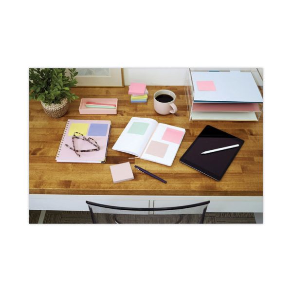 Original Pop-up Refill Value Pack, 3" x 3", Beachside Cafe Collection Colors, 100 Sheets/Pad, 12 Pads/Pack - Image 3
