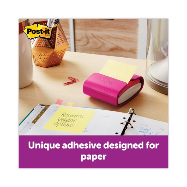 Pop-up 3 x 3 Note Refill, 3" x 3", Canary Yellow, 90 Sheets/Pad, 12 Pads/Pack - Image 3