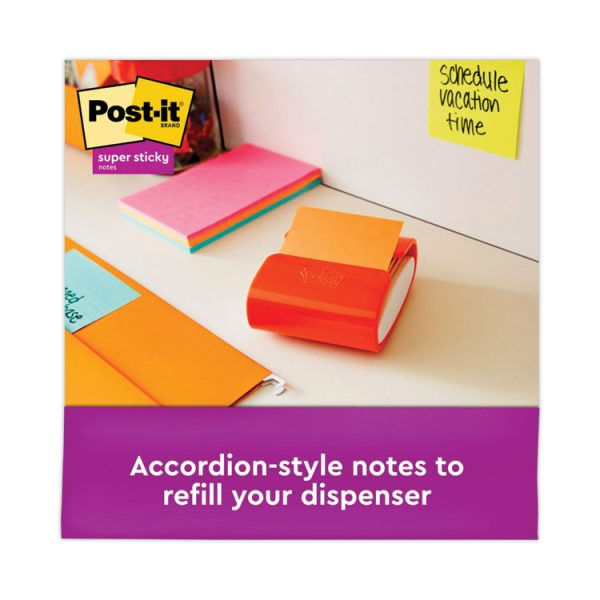 Pop-up 3 x 3 Note Refill, 3" x 3", Energy Boost Collection Colors, 90 Sheets/Pad, 18 Pads/Pack - Image 2
