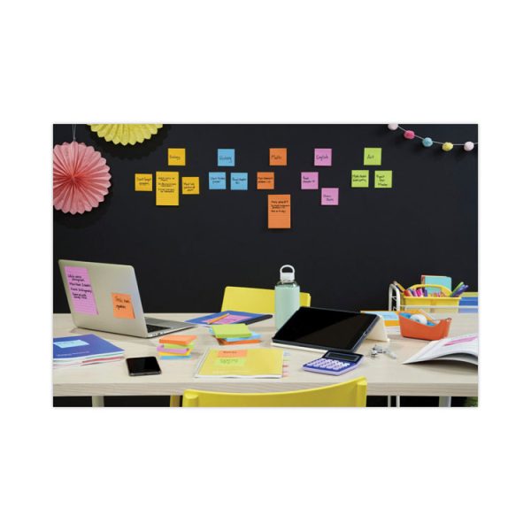 Pop-up 3 x 3 Note Refill, 3" x 3", Energy Boost Collection Colors, 90 Sheets/Pad, 18 Pads/Pack - Image 5