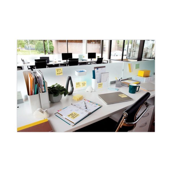 Original Canary Yellow Pop-up Refill, 3" x 3", Canary Yellow, 100 Sheets/Pad, 12 Pads/Pack - Image 9