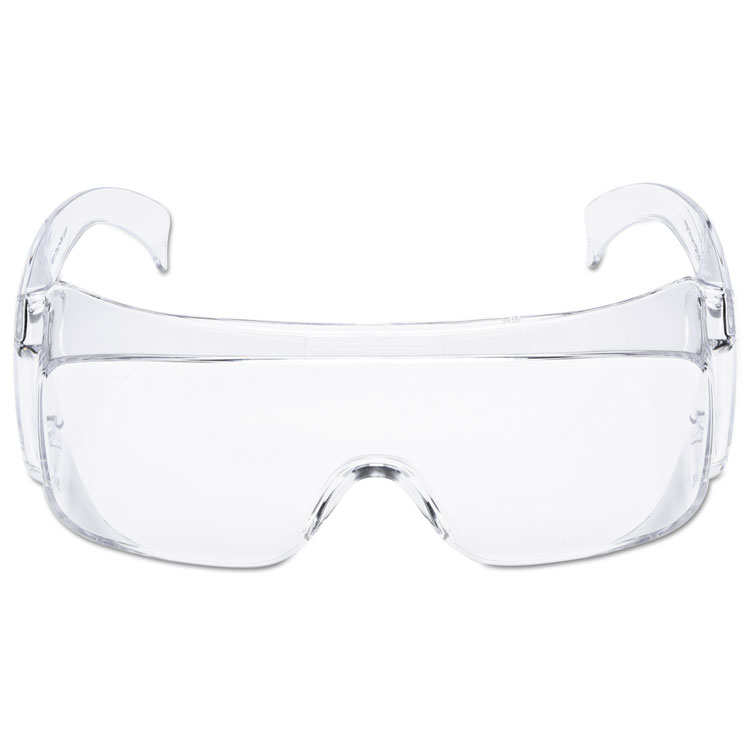 Tour Guard V Safety Glasses, One Size Fits Most, Clear Frame/lens, 20/box - Image 2