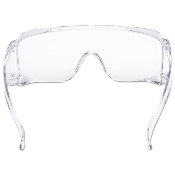 Tour Guard V Safety Glasses, One Size Fits Most, Clear Frame/lens, 20/box - Image 3
