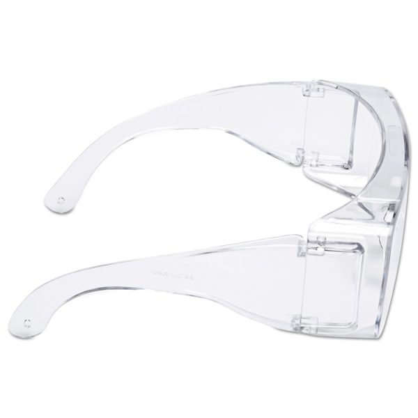 Tour Guard V Safety Glasses, One Size Fits Most, Clear Frame/lens, 20/box - Image 4