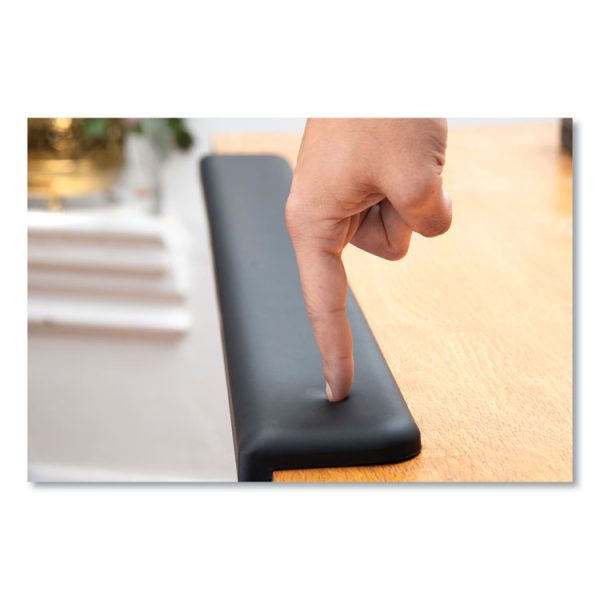 Gel Wrist Rest for Standing Desks, 30.13 x 3.25, Black - Image 5