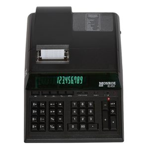 MONROE CLASSICX BLACK,12 DIGIT IKT DESK/PRINT