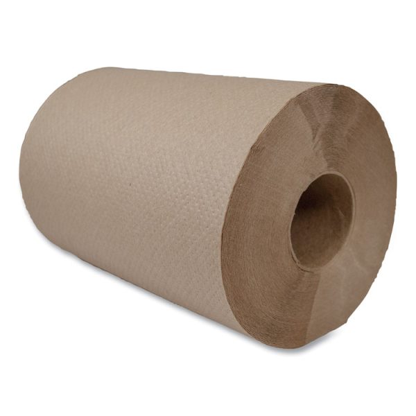 Morsoft Universal Roll Towels, 1-Ply, 7.88" x 300 ft, Brown, 12 Rolls/Carton - Image 2