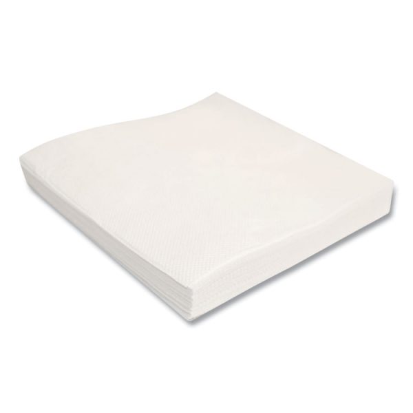Morsoft 1/4 Fold Lunch Napkins, 1 Ply, 11.8" X 11.8", White, 6,000/carton - Image 6