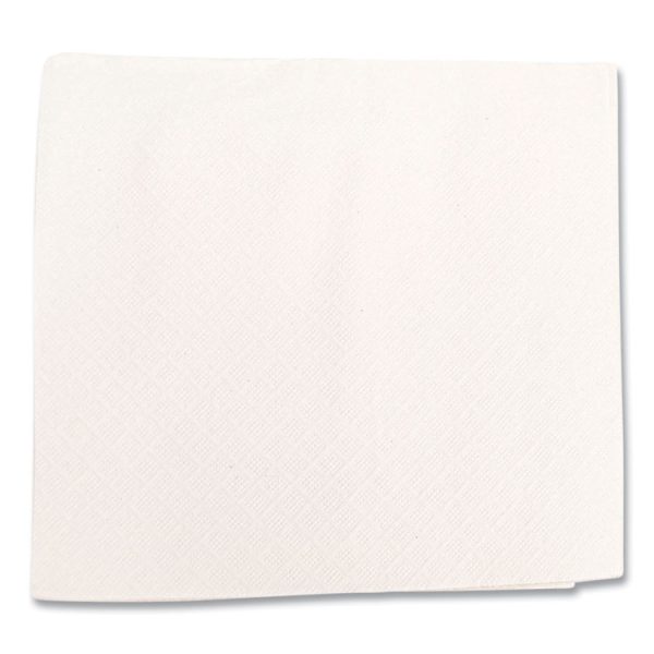 Morsoft Dinner Napkins, 1-Ply, 16 x 16, White, 250/Pack, 12 Packs/Carton - Image 6