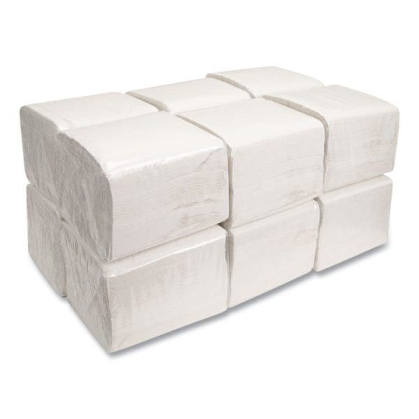 Morsoft Dinner Napkins, 1-Ply, 16 x 16, White, 250/Pack, 12 Packs/Carton - Image 4