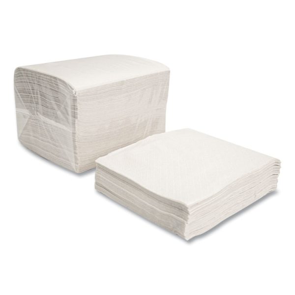 Morsoft Dinner Napkins, 1-Ply, 16 x 16, White, 250/Pack, 12 Packs/Carton - Image 5