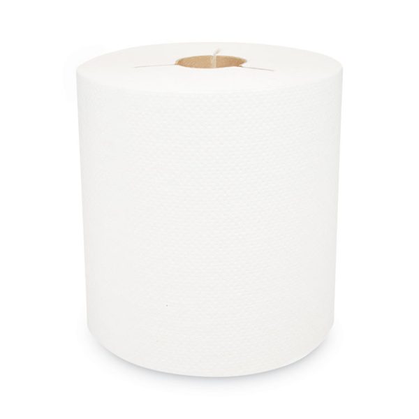 Morsoft Controlled Towels, Y-Notch, 1-Ply, 8" x 800 ft, White, 6 Rolls/Carton - Image 3