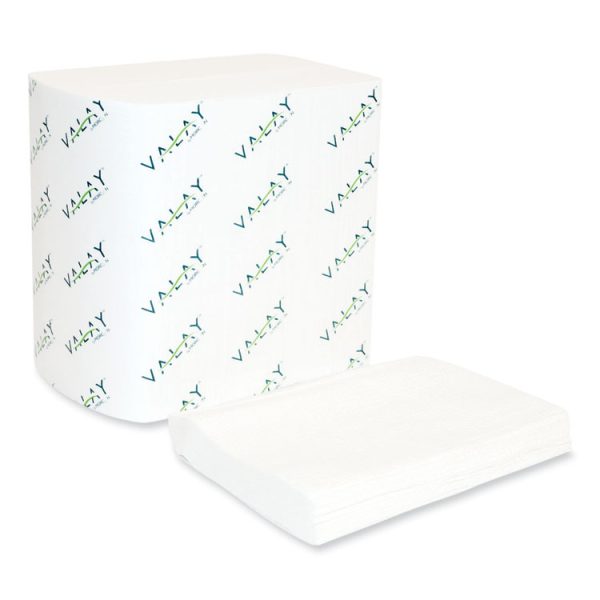 Valay Interfolded Napkins, 1-Ply, White, 6.5 X 8.25, 6,000/carton - Image 5