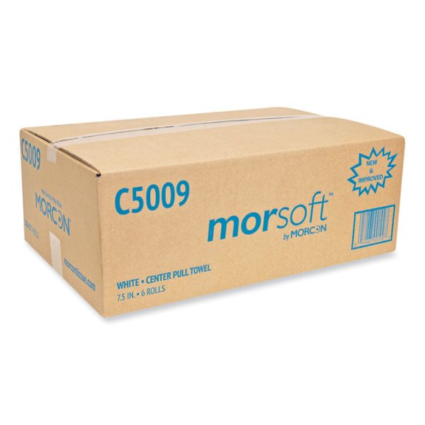 Morsoft Center-Pull Roll Towels, 2-Ply, 6.9" dia, 500 Sheets/Roll, 6 Rolls/Carton - Image 2