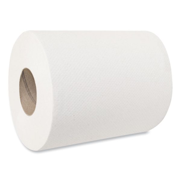 Morsoft Center-Pull Roll Towels, 2-Ply, 6.9" dia, White, 600 Sheets/Roll, 6 Rolls/Carton - Image 5