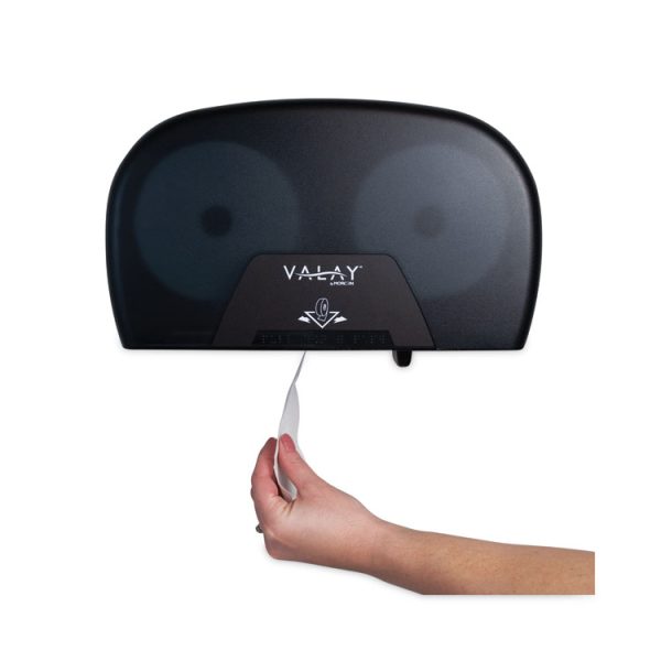 Morsoft Plastic Small Core Tissue Dispenser, 5.4 X 8.51 X 13.55, Black - Image 4