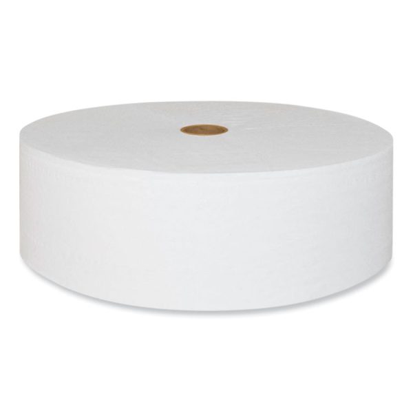 Small Core Bath Tissue, Septic Safe, 2-Ply, White, 1,200 Sheets/Roll, 12 Rolls/Carton - Image 4