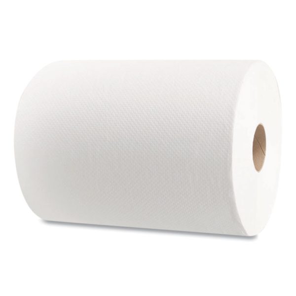 10 Inch Roll Towels, 1-Ply, 10" X 800 Ft, White, 6 Rolls/carton - Image 5