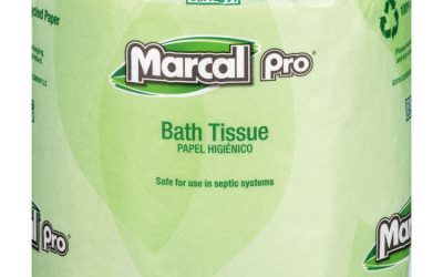 100% Recycled Bathroom Tissue, Septic Safe, 2-Ply, White, 240 Sheets/Roll, 48 Rolls/Carton