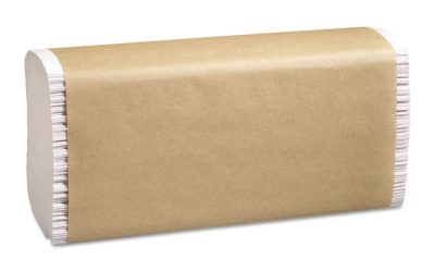 100% Recycled Folded Paper Towels, Multi-Fold, 1-Ply, 9.5 x 9.25, White, 250/Pack, 16 Packs/Carton