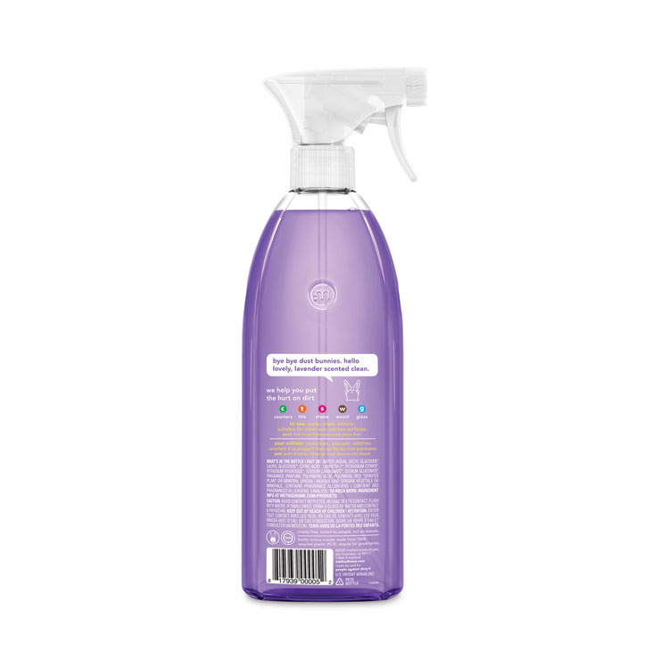All Surface Cleaner, French Lavender, 28 Oz Spray Bottle, 8/carton - Image 2