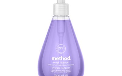 Gel Hand Wash, French Lavender, 12 Oz Pump Bottle, 6/carton