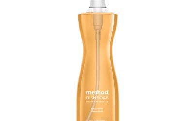 Dish Soap, Clementine, 18 Oz Pump Bottle, 6/carton