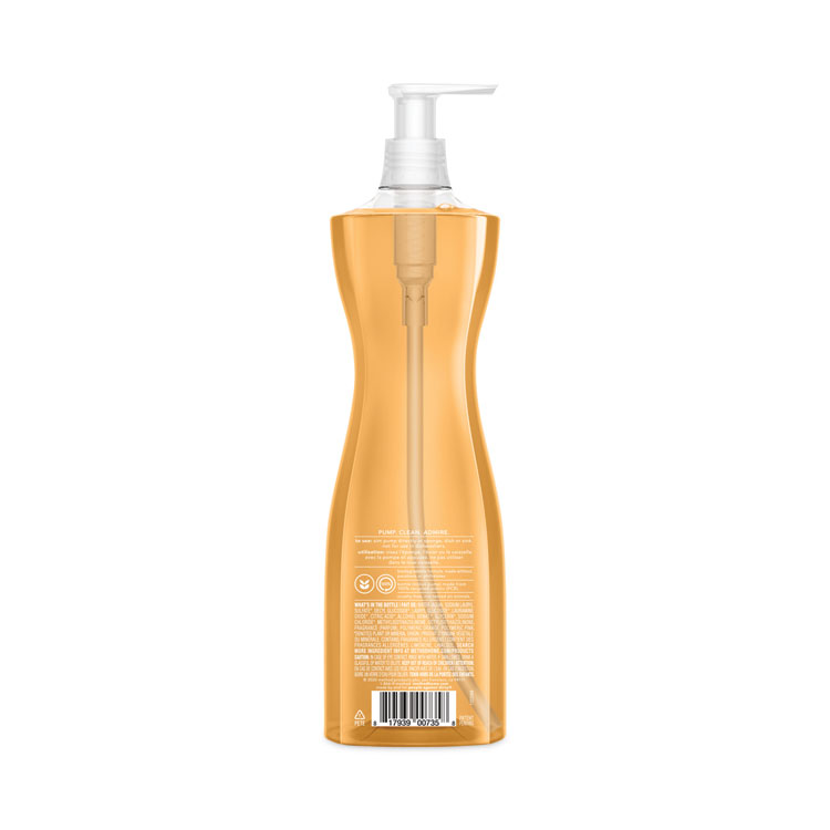Dish Soap, Clementine, 18 Oz Pump Bottle, 6/carton - Image 2