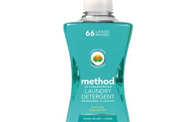 4x Concentrated Laundry Detergent, Beach Sage, 53.5 Oz Bottle