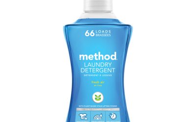 Laundry Detergent, Fresh Air Scent, 53.5 oz Bottle, 4/Carton