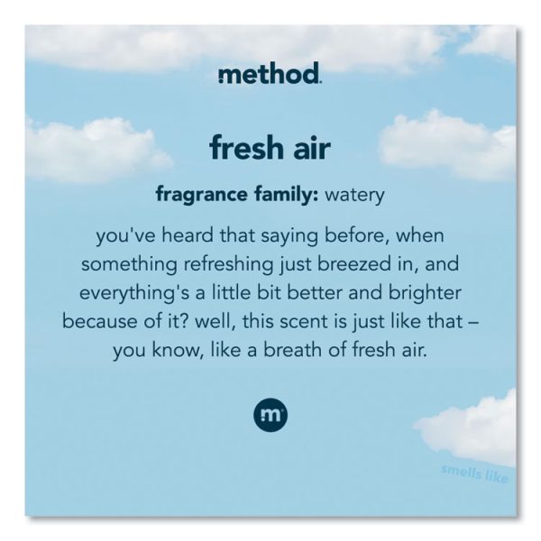 Laundry Detergent, Fresh Air Scent, 53.5 oz Bottle, 4/Carton - Image 4